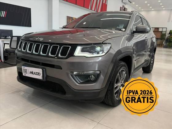 JEEP COMPASS 2.0 16V FLEX SPORT AUTOMÁTICO